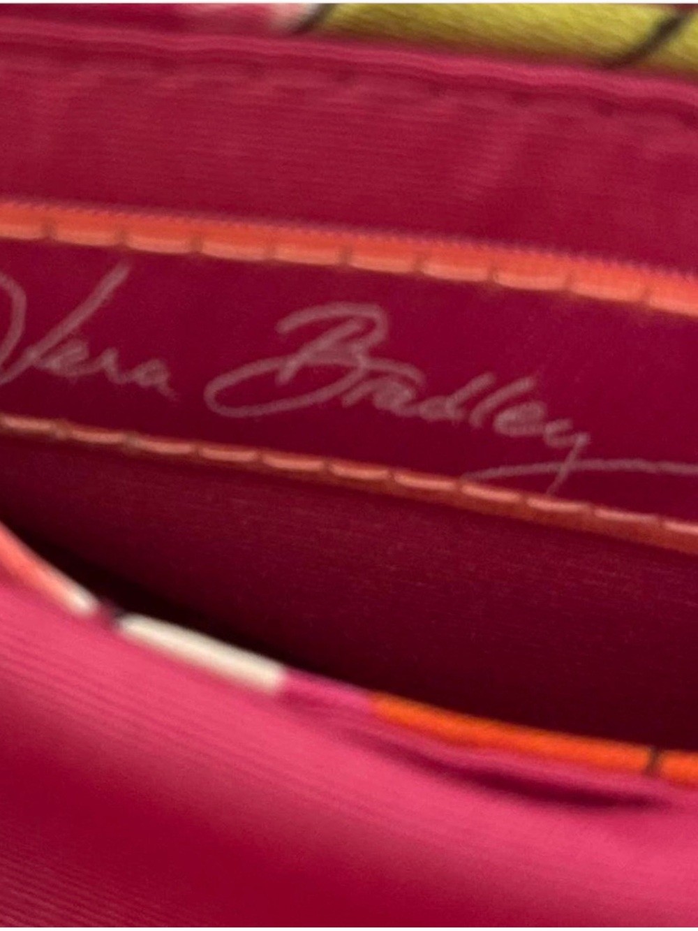 Vera Bradley Hot Pink Cosmetic Pouch
